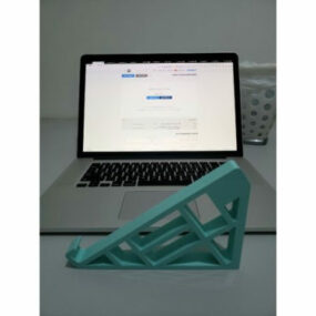 Potisknutelný 3D model Macbook Pro Retina Stand