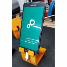 Printable Mobile Phone Stand 3d model