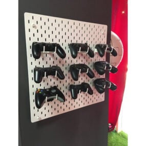 وحدة تحكم قابلة للطباعة Ikea Pegboard نموذج ثلاثي الأبعاد