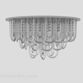 Glass Ceiling Lamp 3d model