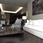 Modern Minimalist Living Room Interior V1