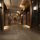 Hotel Korridor Interieur V4
