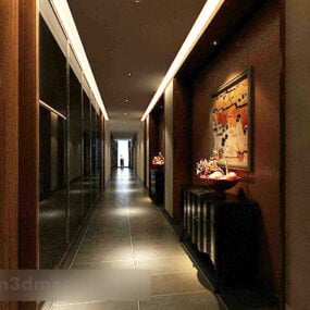 Corridoio corridoio interno V1 modello 3d