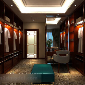 Cloakroom Interior V1 3d model