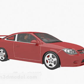 ハッチバック車3Dモデル