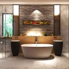 Bathtub Interior 3d model