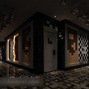 Model Interior V4 3d Shopping Mall