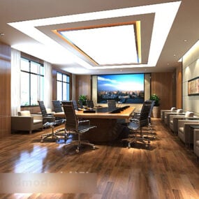 Conference Room Interior V3 3d model