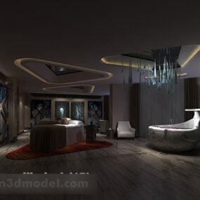 Leisure Massage Club Interior V1 3d model