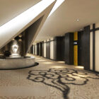 Hotel Corridor Interior V8