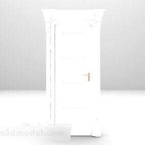 European Style Door V1 3d-model