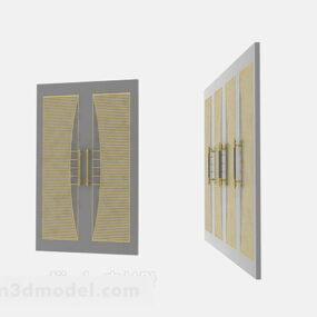 Συνιστώμενη ξύλινη πόρτα V2 3d μοντέλο
