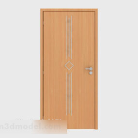 Common Simple Room Door V1 3d model