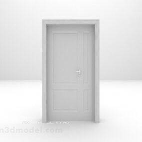 Wooden Door V9 3d model