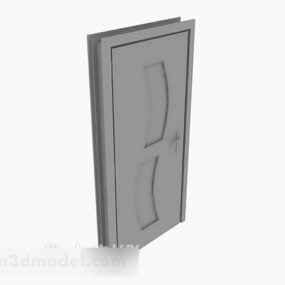 Wooden Door Design V1 3d-modell