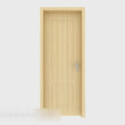 Simple Home Solid Wood Door V1