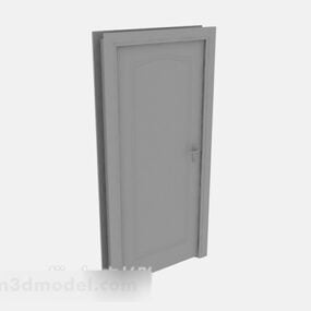 Dřevěné dveře V17 3D model