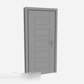 Estructura de puerta de madera V1 modelo 3d