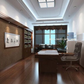 Інтер'єр вітальні квартири V3 3d модель