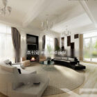 Living Room Modern Villa Interior