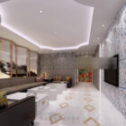 White Style Hotel Hall Interieur