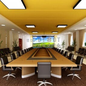 Konferenzraum-Design-Innenraum-3D-Modell