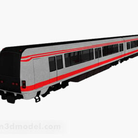 3д модель вагона поезда