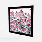 Chinese Style Home Flower Painting