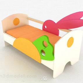 Дитяче ліжко V1 3d модель