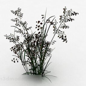 3D model pšeničné trávy