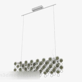 Bubbles Style Ceiling Pendant Lamp 3d model