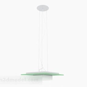 3д модель подвесного потолочного светильника