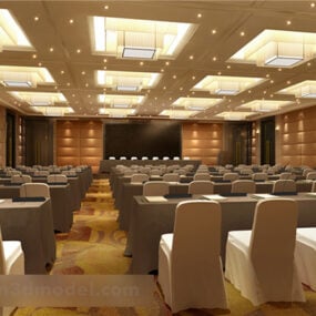 Interiér konferenční místnosti V9 3D model