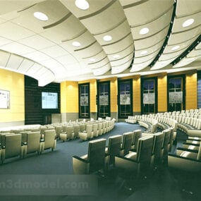 Conference Room Interior V10 3d model
