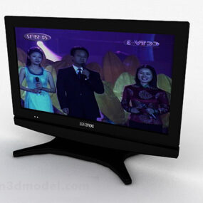 Black Tv V2 3d model