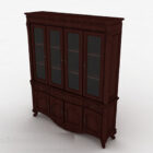 New Chinese Style Wooden Bookcase