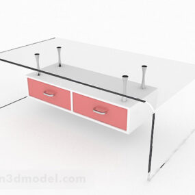होम ग्लास टी टेबल V1 3डी मॉडल