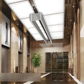 Elevator Interior V1 3d model