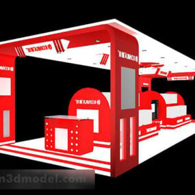 商业展示室内3d模型