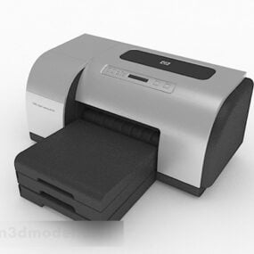 Gray Printer For Office 3d model