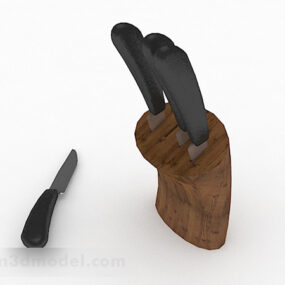 Couteau de cuisine V2 modèle 3D