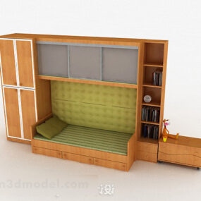 Home Furniture Tv Wall 3d model