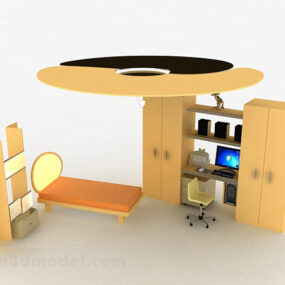 Study Room 3d model