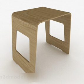 مدل سه بعدی چهارپایه طرح ساده خانگی