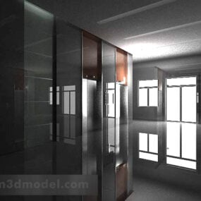 Thiết kế thang máy Nội thất mô hình 3d