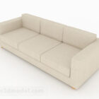 Light Brown Multi-seater Sofa Design V1