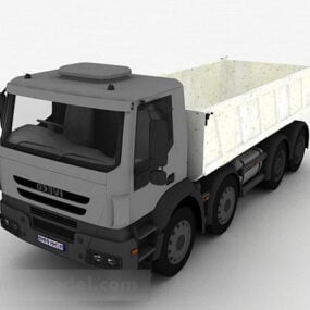 نموذج تصميم الشاحنة البيضاء V1 ثلاثي الأبعاد