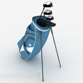 Modello 3d di progettazione mazza da golf