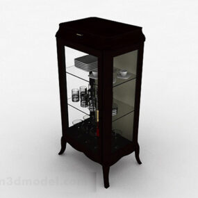Classical Display Cabinet Furniture 3d model