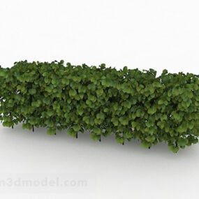 3d модель живої огорожі з трави